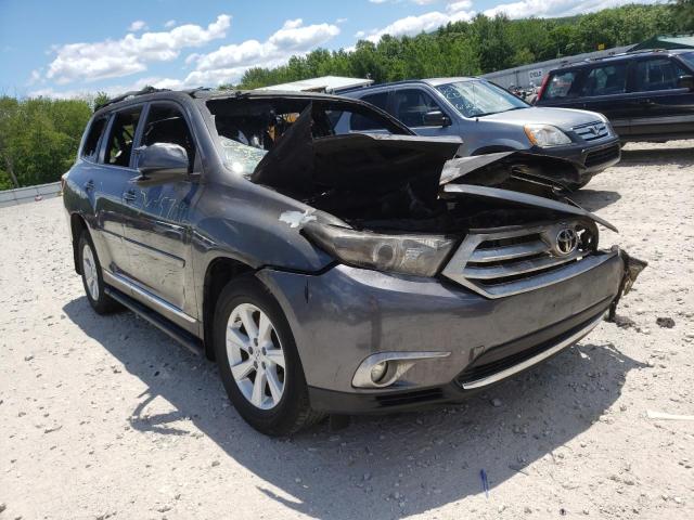 TOYOTA HIGHLANDER 2013 with VIN 5TDBK3EH1DS267556 - Photo from auction