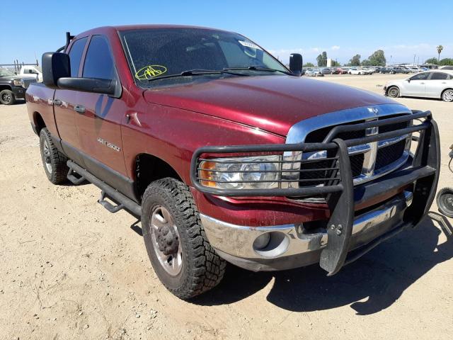 DODGE RAM 2500 S 2003 with VIN 3D7KU28623G767677 - Photo from auction