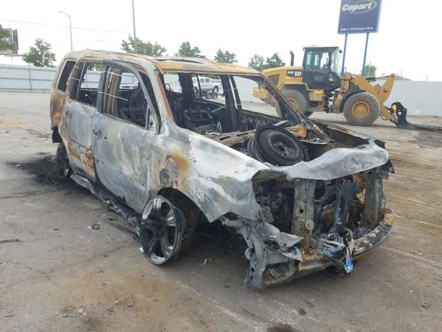 HONDA PILOT EXL 2013 with VIN 5FNYF4H54DB037634 - Photo from auction