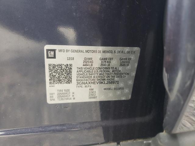 Photo 10 from auction – 2019 CHEVROLET EQUINOX LS with VIN 3GNAXHEV9KL258971