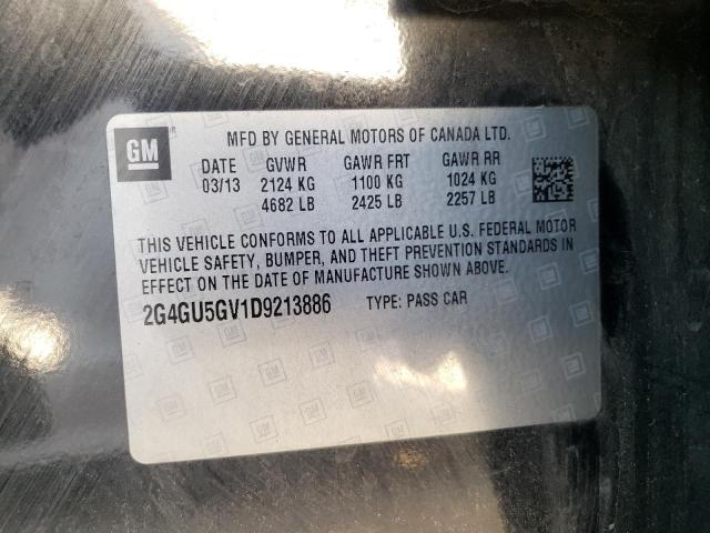 Photo 10 from auction – 2013 BUICK REGAL GS with VIN 2G4GU5GV1D9213886