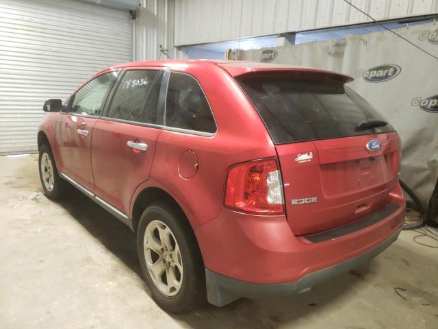 Photo 3 from auction – 2011 FORD EDGE SEL with VIN 2FMDK3JC0BBB06032