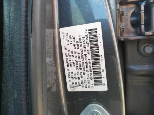 Photo 10 from auction – 2011 HONDA ACCORD LXP with VIN 1HGCP2F4XBA067864