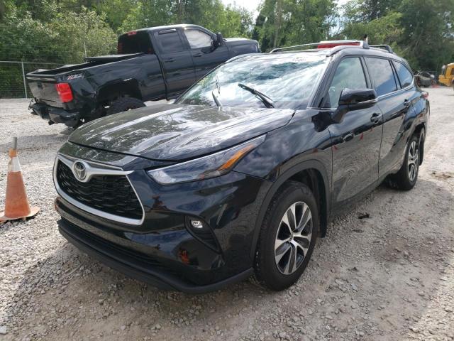 Photo 2 from auction – 2022 TOYOTA HIGHLANDER with VIN 5TDGZRBHXNS580180