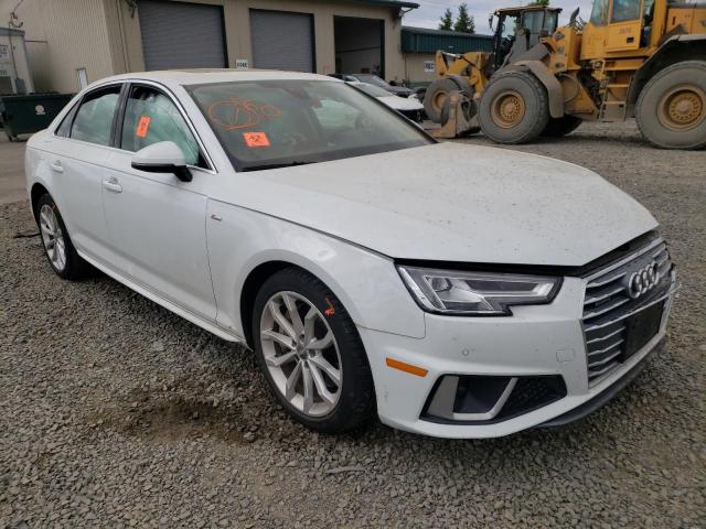 AUDI A4 PREMIUM 2019 with VIN WAUENAF46KN011899 - Photo from auction