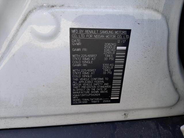 Photo 10 from auction – 2018 NISSAN ROGUE S with VIN KNMAT2MT0JP542624