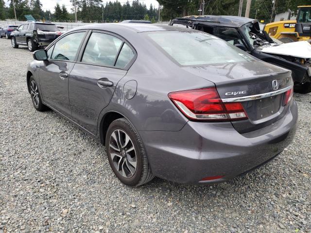 Photo 3 from auction – 2015 HONDA CIVIC EX with VIN 19XFB2F84FE253903