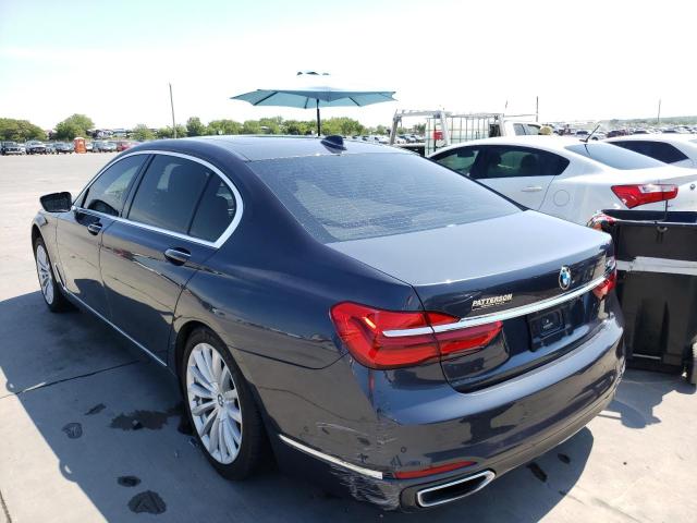 Photo 3 from auction – 2016 BMW 740 I with VIN WBA7E2C53GGD99961