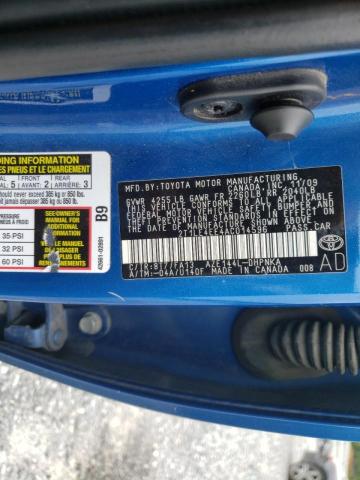 Photo 10 from auction – 2010 TOYOTA COROLLA MA with VIN 2T1LE4EE4AC014596