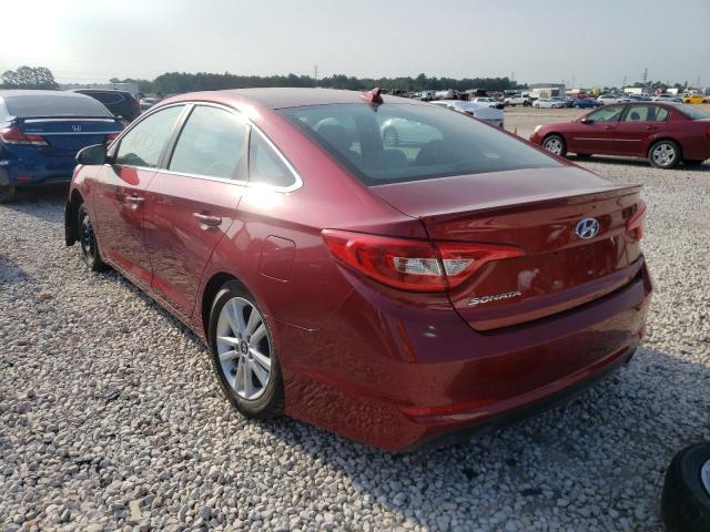 Photo 3 from auction – 2016 HYUNDAI SONATA SE with VIN 5NPE24AF7GH369123