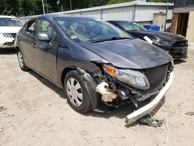 HONDA CIVIC LX 2012 with VIN 2HGFB2F53CH330686 - Photo from auction