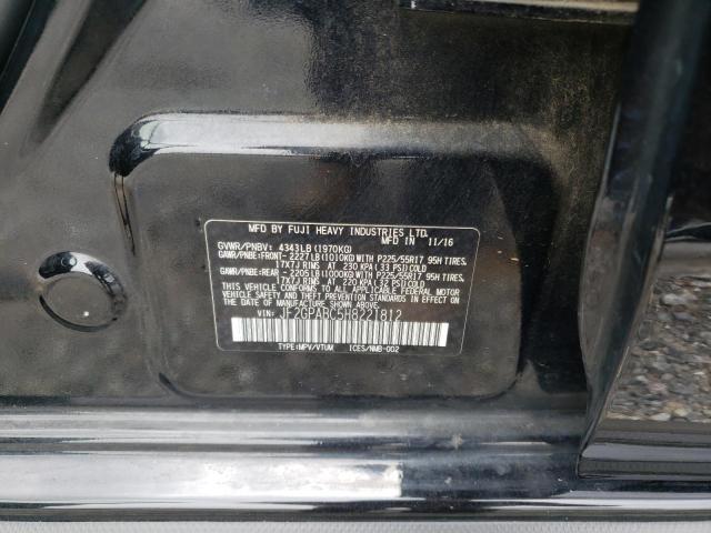Photo 10 from auction – 2017 SUBARU CROSSTREK with VIN JF2GPABC5H8221812