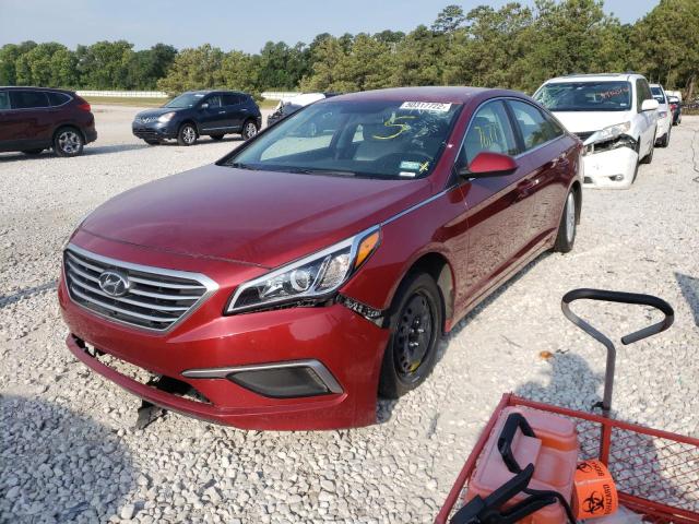 Photo 2 from auction – 2016 HYUNDAI SONATA SE with VIN 5NPE24AF7GH369123