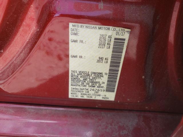 Photo 10 from auction – 2017 NISSAN ALTIMA 2.5 with VIN 1N4AL3AP7HC267659