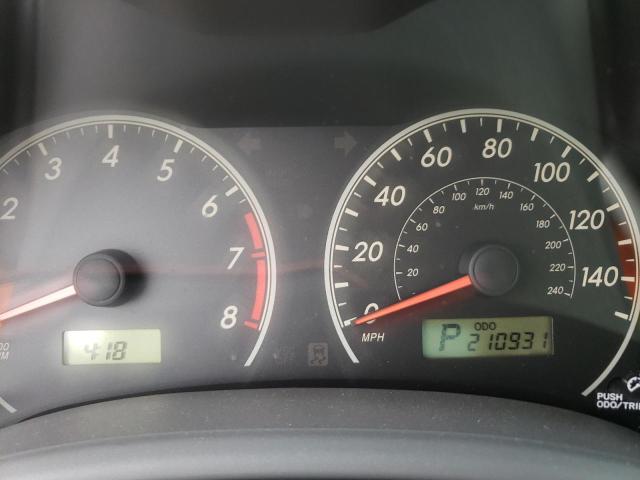 Photo 8 from auction – 2009 TOYOTA COROLLA BA with VIN JTDBL40E79J010051