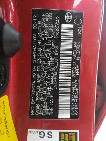 Photo 10 from auction – 2020 TOYOTA COROLLA LE with VIN JTDEPRAE9LJ013098