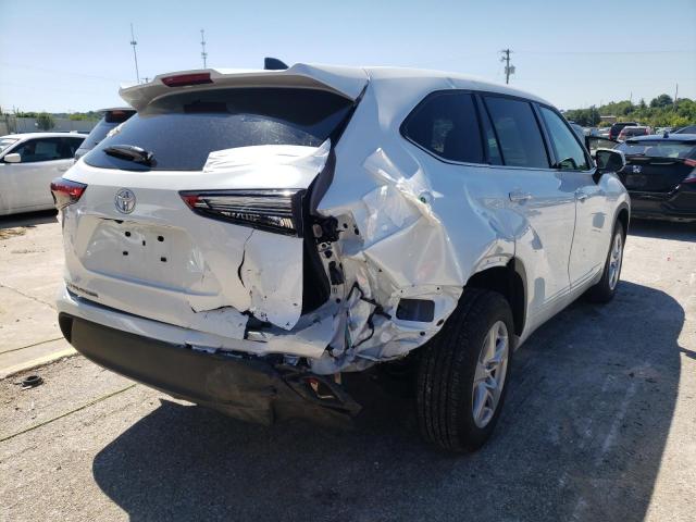 Photo 4 from auction – 2022 TOYOTA HIGHLANDER with VIN 5TDCZRAH9NS097327