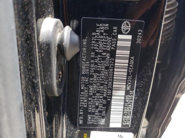 Photo 10 from auction – 2005 TOYOTA CAMRY LE with VIN 4T1BF30KX5U087573
