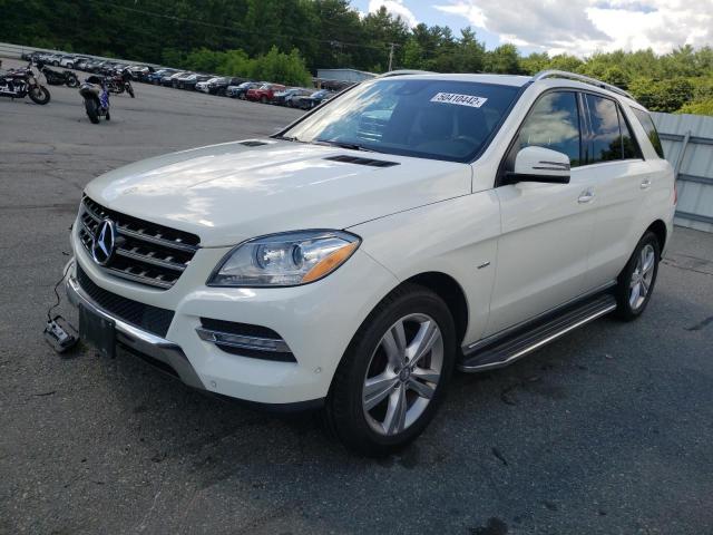 Photo 2 from auction – 2012 MERCEDES-BENZ ML 350 BLU with VIN 4JGDA2EB6CA052411