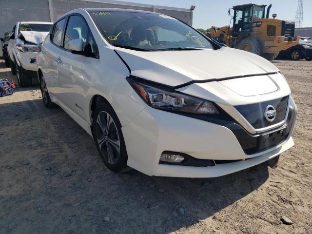 NISSAN LEAF S 2018 with VIN 1N4AZ1CPXJC300319 - Photo from auction