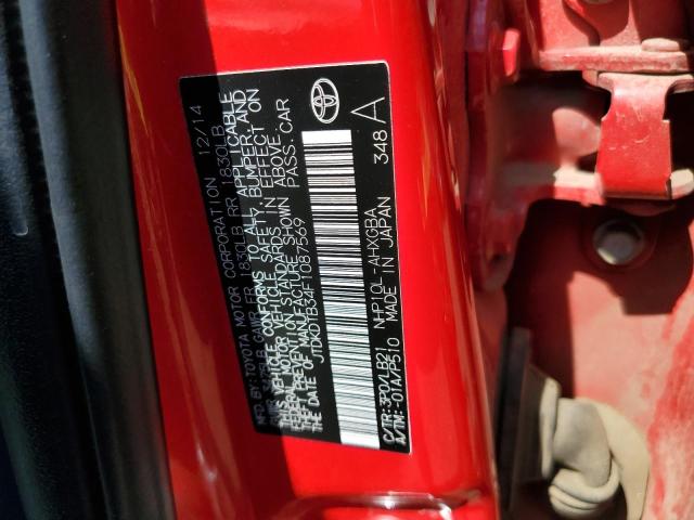Photo 10 from auction – 2015 TOYOTA PRIUS C with VIN JTDKDTB34F1087569