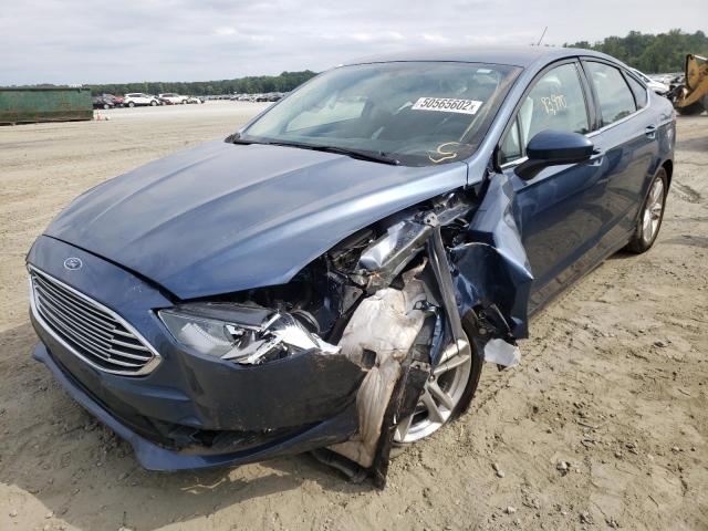 Photo 2 from auction – 2018 FORD FUSION SE with VIN 3FA6P0H73JR182579