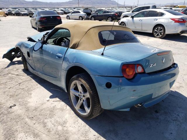 Photo 3 from auction – 2004 BMW Z4 2.5 with VIN 4USBT33534LS50792
