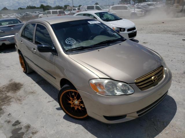 TOYOTA COROLLA CE 2004 with VIN 2T1BR32E94C281980 - Photo from auction