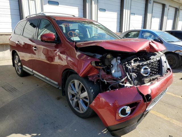 NISSAN PATHFINDER 2014 with VIN 5N1AR2MN1EC707623 - Photo from auction