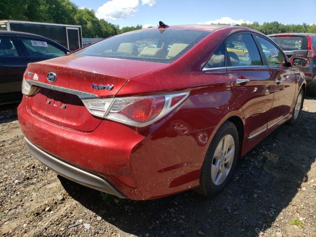 Photo 4 from auction – 2011 HYUNDAI SONATA HYB with VIN KMHEC4A43BA008480