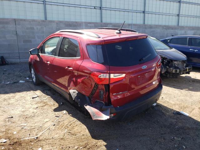 Photo 3 from auction – 2020 FORD ECOSPORT S with VIN MAJ3S2GEXLC356646