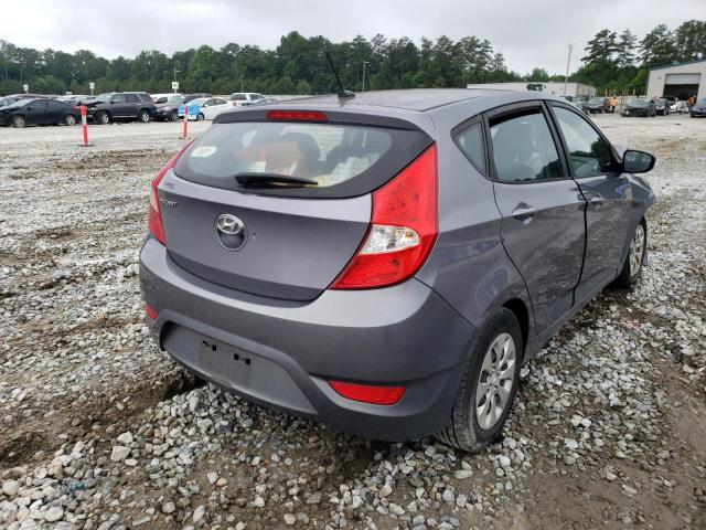 Photo 4 from auction – 2016 HYUNDAI ACCENT SE with VIN KMHCT5AE4GU275168