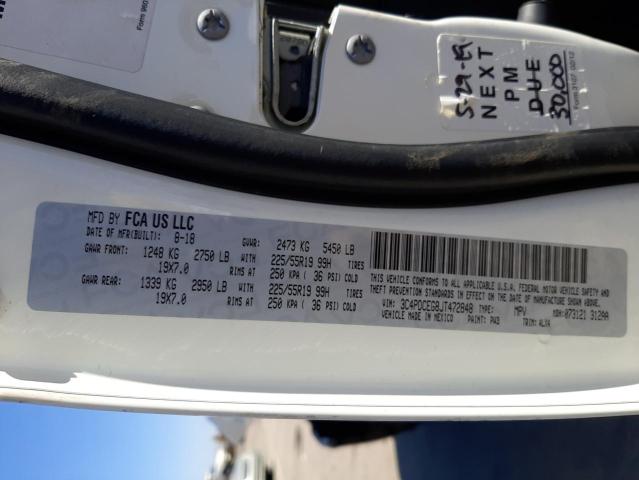 Photo 10 from auction – 2018 DODGE JOURNEY GT with VIN 3C4PDCEG8JT472848
