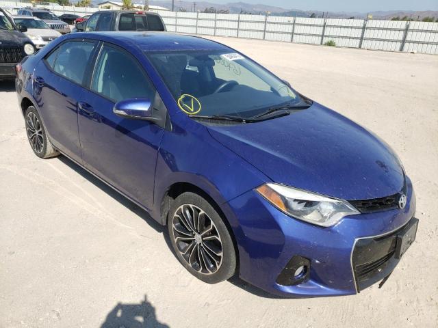 TOYOTA COROLLA L 2014 with VIN 5YFBURHE7EP042843 - Photo from auction