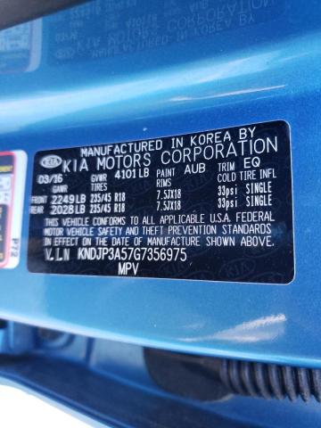 Photo 10 from auction – 2016 KIA SOUL + with VIN KNDJP3A57G7356975