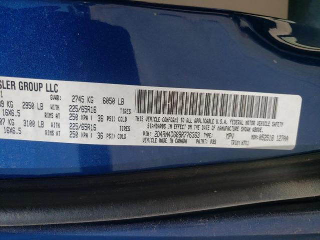 Photo 10 from auction – 2011 DODGE GRAND CARA with VIN 2D4RN4DG8BR776363
