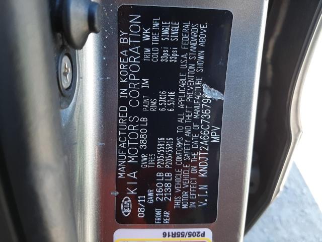 Снимка 10 от търг – 2012 KIA SOUL + с VIN KNDJT2A66C7367989