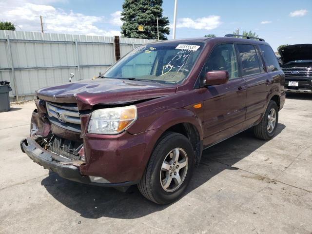 Photo 2 from auction – 2008 HONDA PILOT EXL with VIN 5FNYF18758B000162
