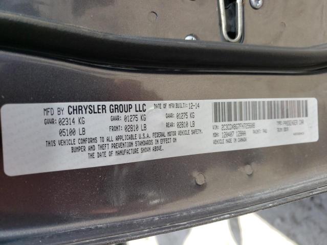 Photo 10 from auction – 2015 DODGE CHARGER SE with VIN 2C3CDXBG7FH725608