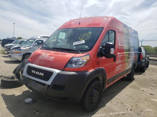 Photo 2 from auction – 2021 RAM PROMASTER with VIN 3C6LRVDG6ME566336