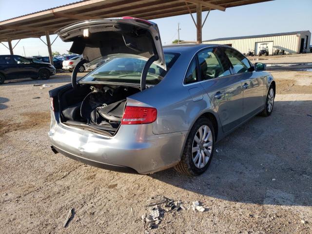 Photo 4 from auction – 2010 AUDI A4 PREMIUM with VIN WAUFFAFL1AN062251