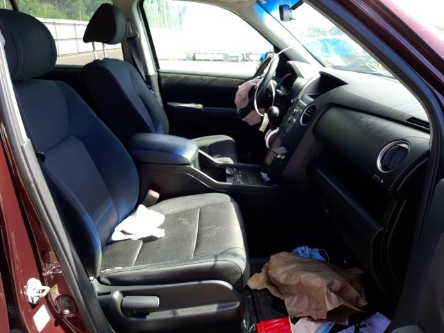 Photo 5 from auction – 2010 HONDA PILOT EX with VIN 5FNYF4H41AB008000