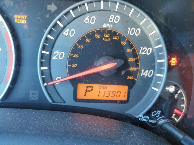 Photo 8 from auction – 2010 TOYOTA COROLLA BA with VIN 2T1BU4EE8AC495211