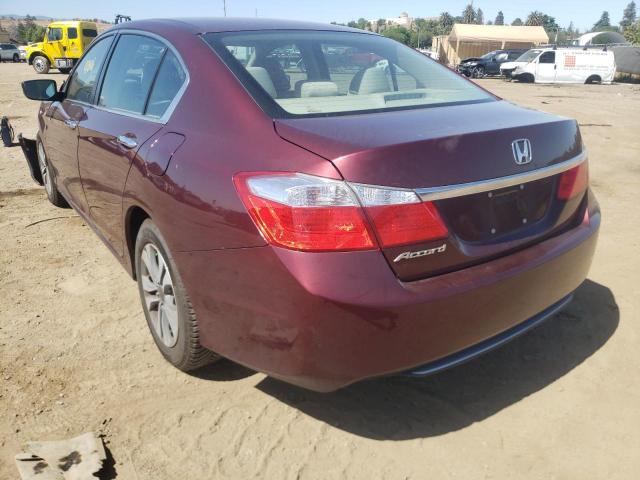 Photo 3 from auction – 2014 HONDA ACCORD LX with VIN 1HGCR2F39EA211474