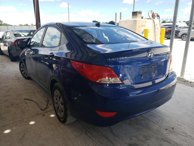 Photo 3 from auction – 2017 HYUNDAI ACCENT SE with VIN KMHCT4AE0HU253776