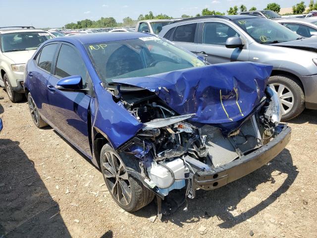 TOYOTA COROLLA L 2018 with VIN 5YFBURHE7JP847591 - Photo from auction