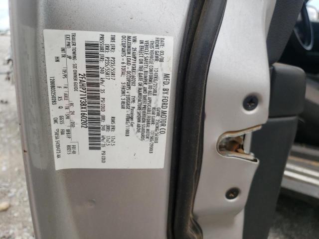 Photo 10 from auction – 2008 FORD CROWN VICT with VIN 2FAHP71V38X160202