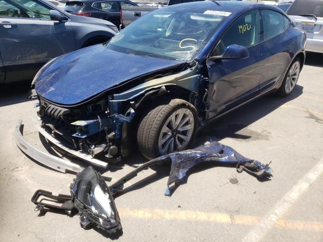 Photo 2 from auction – 2022 TESLA MODEL 3 with VIN 5YJ3E1EA8NF143468