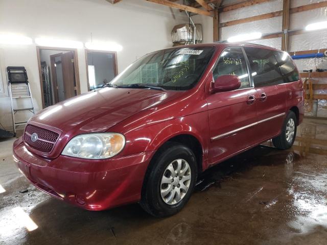 Photo 2 from auction – 2005 KIA SEDONA EX with VIN KNDUP131656646235