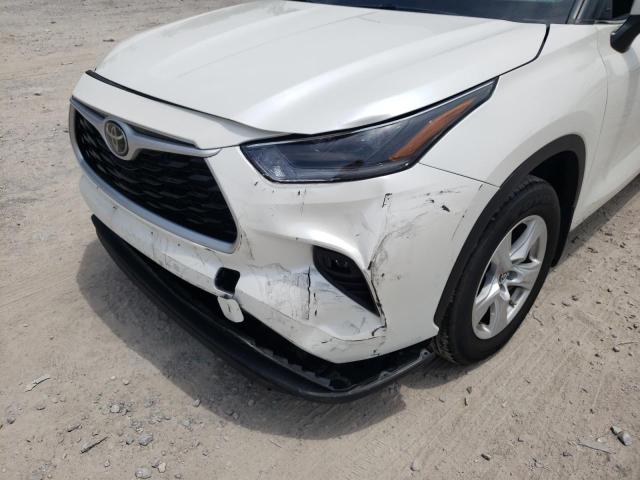Photo 9 from auction – 2021 TOYOTA HIGHLANDER with VIN 5TDBZRBH2MS545318